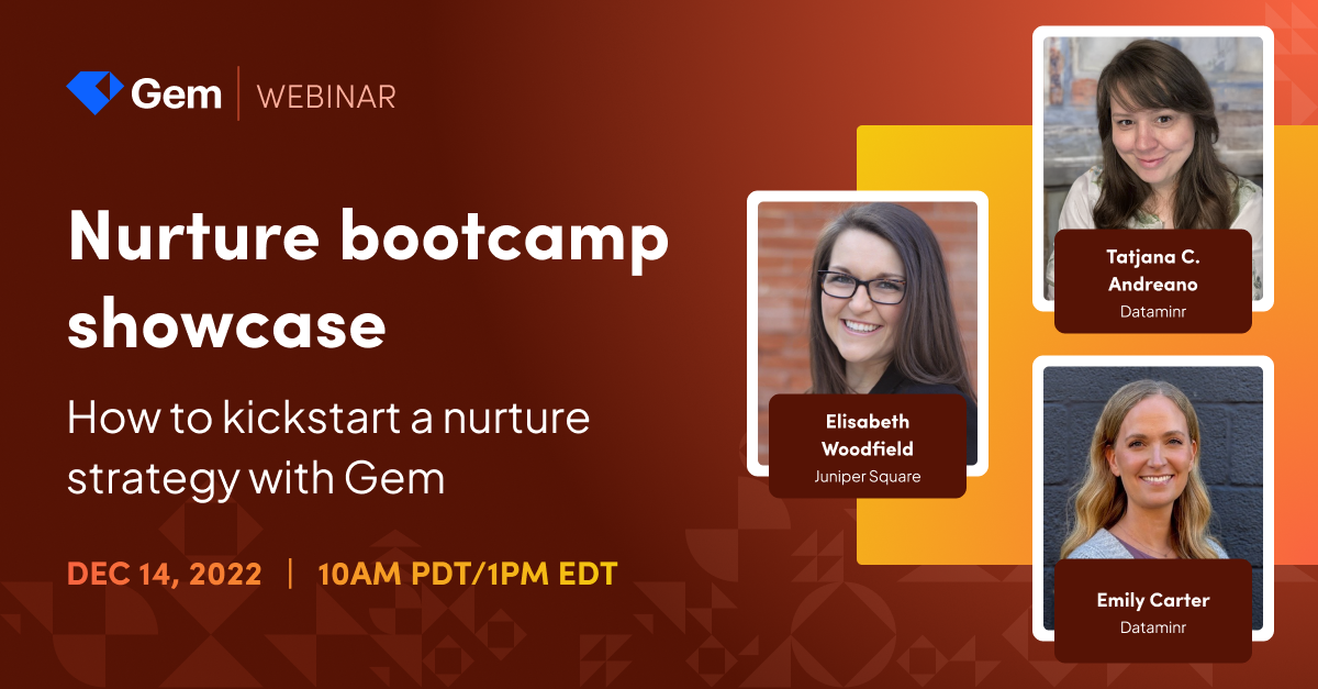 Webinar | Nurture bootcamp showcase 121422 | Resource Preview