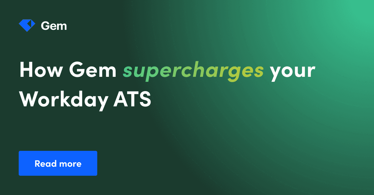 How Gem supercharges your Workday ATS | blog preview