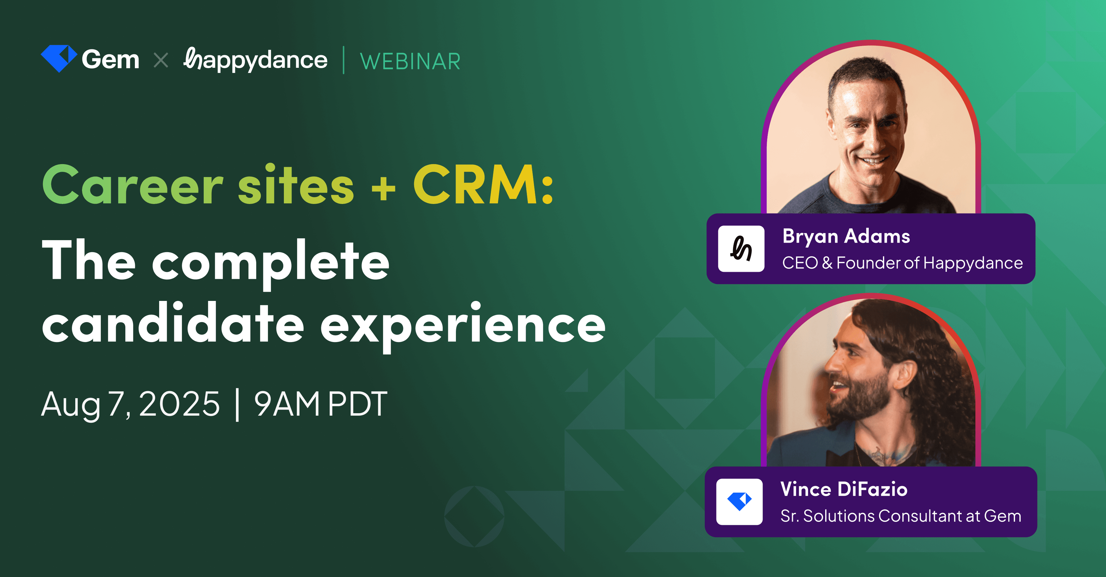 Career sites + CRM: The complete candidate experience - RP