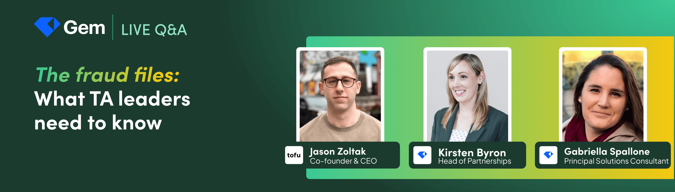 The fraud files: What TA leaders need to know